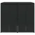 Kutija za smeće 2 pcs Crna 130 x 80 x 115 cm Polietilen