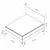 HANAH HOME Bračni krevet Bade 160 x 200 Beige