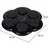 Northix Stenska blazinica za boksarski trening, Bluetooth LED, rokavice