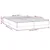 Vidaxl Posteljni okvir brez vzmetnice temno siv 140x190 cm blago