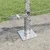 Heksagonalna ograda s betonskom osnovom 10 x 0,5 m Srebrna