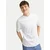 JACK & JONES Majica Bradley  temno modra / bela