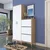 Hanah Home ormar za predsoblje EA137 2871, 120 cm, orah / beli