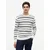 TOMMY HILFIGER Pulover ESSENTIAL marine/bela