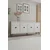 Hanah Home komoda Yuka 180, 180 cm, hrast Sapphire / bela