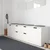 NORDLI Predalnik s 6 predali, bela, 160x54 cm