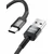 Spacecase SPACECASE KABEL USB-C NA USB TYPE C 1M 3A ČRN ZA HITRO POLNJENJE, (21980582)