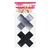 LoveToy Cross Pattern Nipple Pasties 2 pack