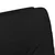 Blagovačke stolice s kotačima 2 pcs Crna 57 x 67 x 95 cm