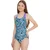 Speedo digital allover turquoise / purple 152cm