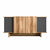 HANAH HOME Komoda Diana Anthracite Walnut