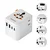 Tessan TS-WTA10 potovalni adapter, 1× AC, 2× USB-A, 2× USB-C