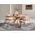 HANAH HOME Trpezarijski sto Vegas Natural