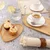 Orion Bela porcelanasta skodelica za espresso DECORA 100 ml