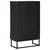 Highboard Crna 55 x 30 x 95 cm