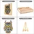 shumee Lesena sestavljanka Cute Owl XL