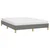 Vidaxl Posteljni okvir brez vzmetnice temno siv 140x190 cm blago