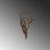 Atelier Del Sofa Dekorativna figura Bird On The Branch 01, 18x30 cm, 1.5 mm