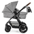 KINDERKRAFT Dečija kolica MOOV 3u1 Mink pro - Grey melange