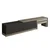 HANAH HOME TV polica Nest Travertine Anthracite