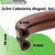 shumee 2 x 3m D tesnilo rjavo