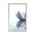 Plakat lotosov cvet v reki - 20x30 silver