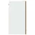 Viseći stakleni ormarić Lyon Artisan hrast 80x31x60 cm Inženirsko drvo