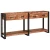 Konzolni stolovi s ladicama 2 pcs Šareni 161 x 33 x 75 cm