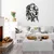 Wallity Zidna dekoracija Kiss-Black, 78x50cm, Crna