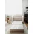 ATELIER DEL SOFA Sofa-krevet sa 1 sedeljkom Nest White