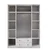 Hanah Home Ormar Rb-185-12, 140x240x52 cm, Beli