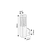 RABALUX Kalisz Spoljna zidna lampa, LED, IP54, 7W, 250lm, Antracit