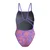 Speedo printed web back purple / pink xl - uk38