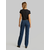 Calvin Klein Jeans Majica črna/bela