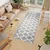 Chemex Preproga Boho Modern Shaggy Soft Sidewalk C090B Kremna Siva