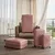 Set kofera 4u1 u roze boji - Ripple dezen