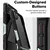 Ringke - Onyx maska za Samsung Galaxy Z Flip7 - crna