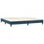vidaXL Box spring postelja z vzmetnico temno modra 200x200 cm žamet