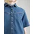 LEVIS  Bluza Logan Short Sleeve Denim Shirt moder denim