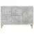 Kreveta Betonska siva 89 x 34,5 x 60 cm Konstruirano drvo