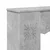 Okvir za kamin Betonska siva 102 x 20 x 102 cm