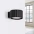 Sollux SL.2613 - Zidno svetlo AURA 1xGX53/10W/230V crno