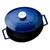 Oval saucepan, cast iron, 29 cm/4. 67L, Folk range, Blue - LAVA