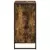 Kreveta Dimni hrast 42 x 36 x 75.5 cm Konstruirano drvo