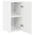 TV zidni ormar Zidne Bijelo 30 x 31 x 60 cm Konstruirano drvo
