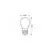Rabalux LED vlakno filament-LED 79158, E27, 6W, 3000K