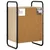 vidaXL Viseca nočna omarica Sonoma hrast 40 x 30 x 60 cm