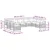 Set vanjskih sofa 9 pcs Bijela i antracit 404 x 245,5 x 73 cm