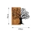 Atelier Del Sofa Zidna dekoracija Mysterious Tree - 371, 58x60 cm, Crna