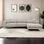 Atelier del Sofa Ugaona garnitura Jivago Bež